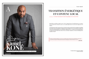 Kamel Koné, leader ivoirien du secteur pétrolier et gazier, engagé pour la transition énergétique et le développement local.