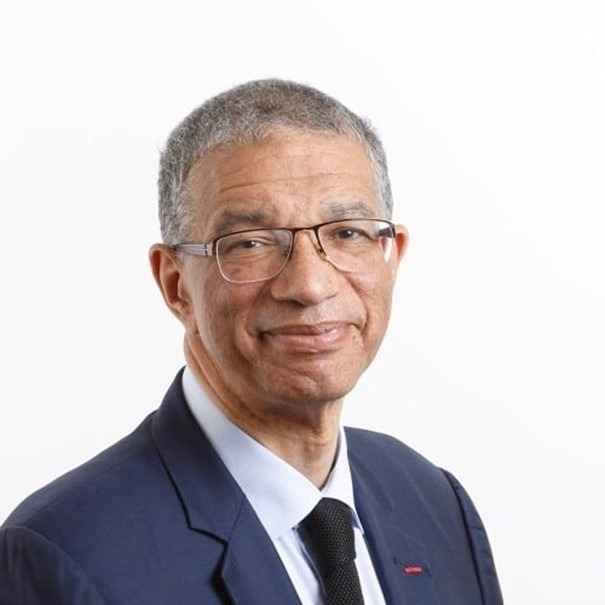 Portrait de Lionel Zinsou, économiste franco-béninois et ancien Premier ministre du Bénin.