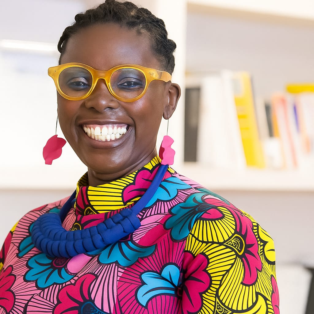 Portrait de Mariéme Jamme, leader sénégalaise du numérique et fondatrice du mouvement iamtheCODE